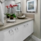 interior design, contemporary, powder room, design, Kim Gwozdz, Interior Designer, Phoenix, Scottsdale, Paradise Valley, Arizona